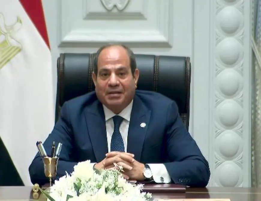 الرئيس السيسي للمصريين: لا يمكن نقوم بدور سلبي تجاه أشقائنا الفلسطينيين.. إحنا دورنا محترم وشريف