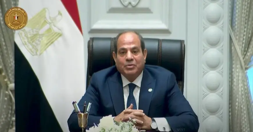 الرئيس السيسي: مشاركة مصر في أزمة غزة ومواقفها منذ 7 أكتوبر كانت دائما إيجابية