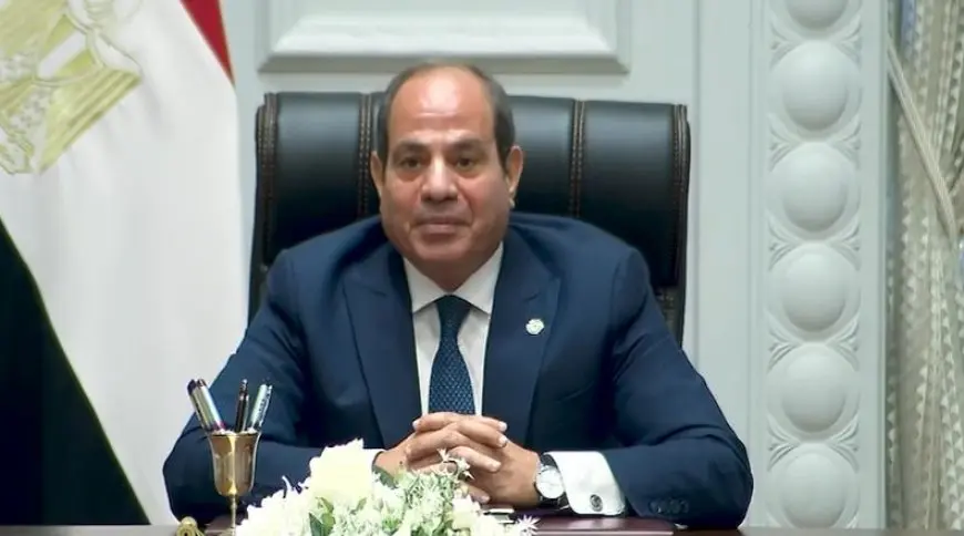 الرئيس السيسي: هناك 5 معابر متصلة بقطاع غزة ومن جانب مصر هناك معبر رفح ومعبر كرم أبو سالم