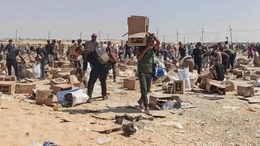 مصادر إغاثية فلسطينية: سكان غزة يسمعون بالمساعدات الدولية في الإعلام فقط