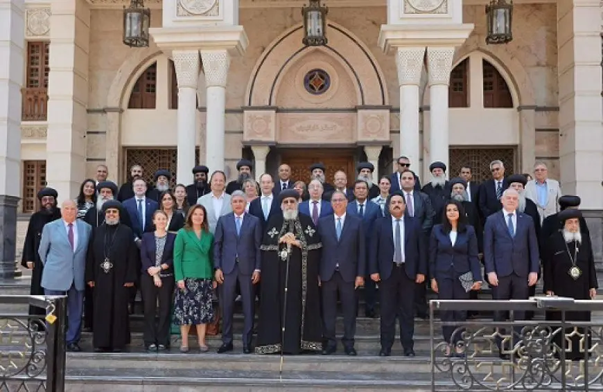 وزير السياحة يشارك في الاحتفال بافتتاح ملتقى لوجوس الخامس لشباب الكنيسة القبطية الأرثوذكسية