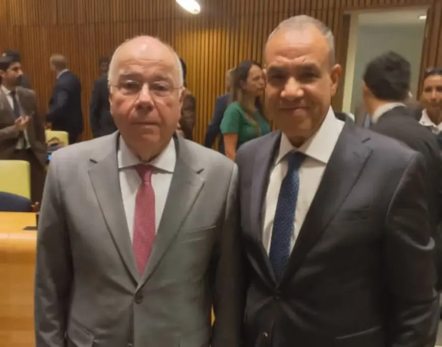 وزير الخارجية يلتقي نظيره البرازيلي على هامش المؤتمر الدولي للتسوية السلمية للقضية الفلسطينية في نيويورك