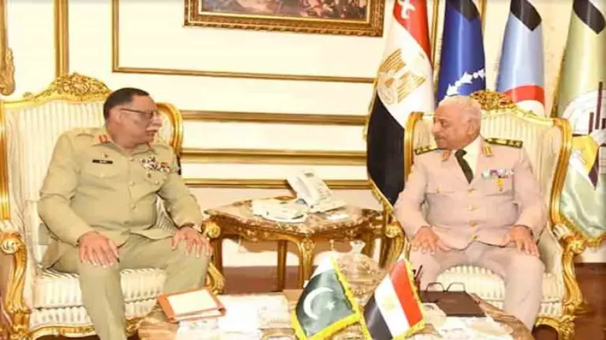 وزير الدفاع يلتقي رئيس هيئة الأركان المشتركة الباكستانية – تفاصيل المناقشات