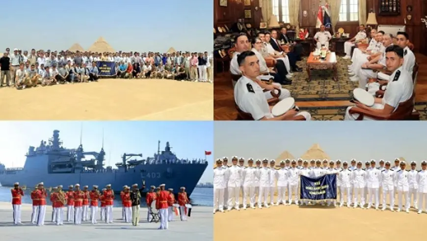 وفد الكلية البحرية التركية يزور قاعدة الإسكندرية لتعزيز التعاون العسكري وتبادل الخبرات