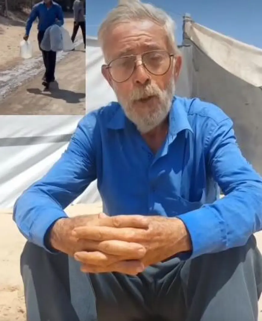 فيديو.. المستشار القانوني صاحب مشهد الركض لتعبئة المياه في غزة: لن ننحني لأحد إلا الله