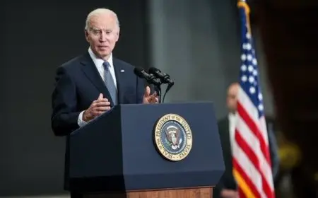 في أحدث ظهور له.. بايدن: أمريكا تواجه أياما مظلمة والكونجرس يجلس على الهامش