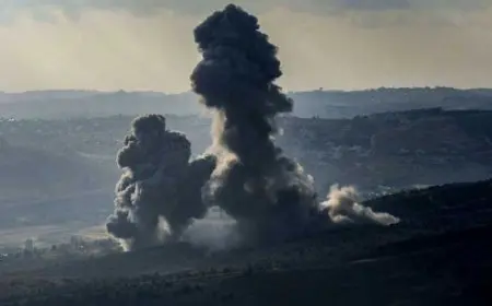 استشهاد 4 لبنانيين جراء سلسلة غارات إسرائيلية على شرق وجنوب البلاد