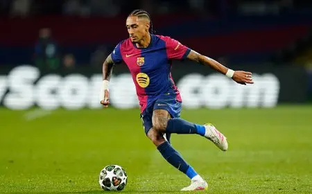 «أريد العدالة».. تصريحات مُثيرة من رافينيا عن المنافسة على الكرة الذهبية