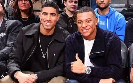 مبابي يكشف تفاصيل حواره مع حكيمي بشأن اتهامات الاغتصاب