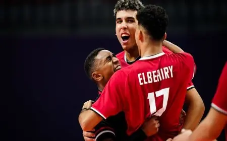 منتخب شباب الطائرة يختتم مشواره في بطولة العالم بالفوز على تونس