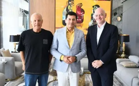 إنفانتينو في العلمين لقضاء عطلة الصيف.. ومدبولي يرحب به