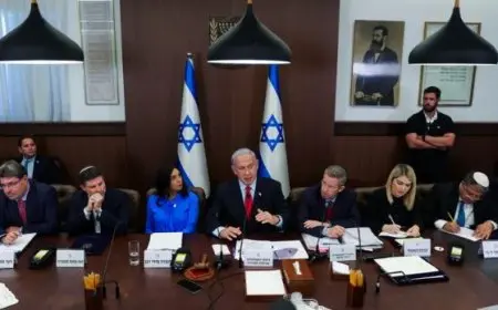خلافات داخل مجلس الوزراء الإسرائيلي بشأن مستقبل الحرب في غزة