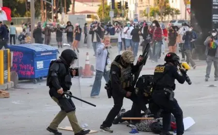 محكمة استئناف أمريكية تؤيد قرارا يمنع اعتقال المهاجرين في لوس أنجلوس