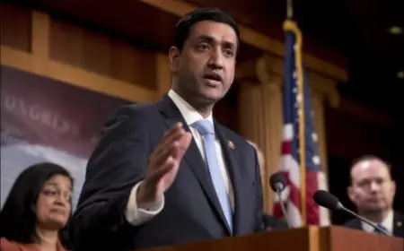 النائب الأمريكي رو خانا: الاعتراف بدولة فلسطين فكرة حان وقتها