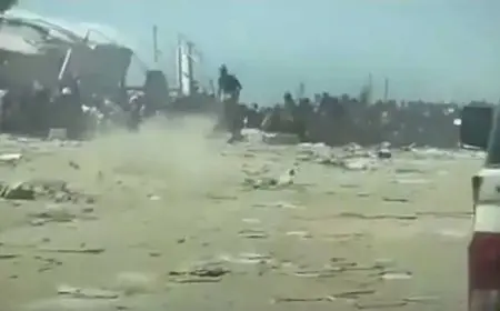 فيديو| فريق أممي يوثق لحظة إطلاق النار على منتظري المساعدات بغزة