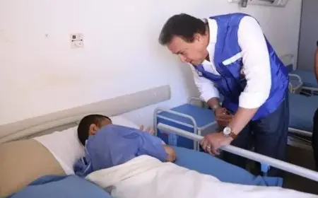 مصدر بالصحة: مصر استقبلت أكثر من 107 آلاف مواطن فلسطيني منذ بداية الحرب