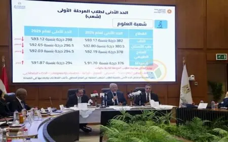 مواعيد إدخال رغبات تنسيق المرحلة الثانية رسميا والحدود الدنيا