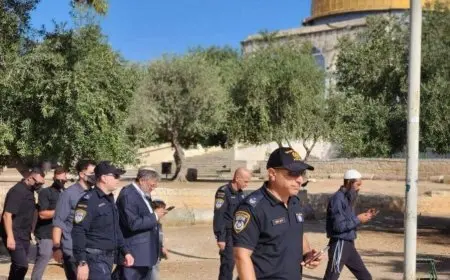 مكتب نتنياهو يعلق على اقتحام بن غفير للمسجد الأقصى