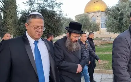 نتنياهو يعلق على صلاة بن غفير في باحات الأقصى