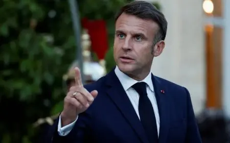 ماكرون: نطالب بالنزع الكامل لسلاح حماس واستبعادها التام من جميع أشكال الحكم