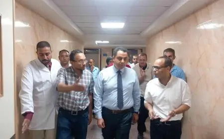مساعد وزير الصحة يتفقد مستشفيي أبوتشت ونجع حمادي ويصدر قرارات عاجلة لدعم المنظومة الصحية في قنا