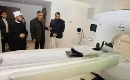وزير الأوقاف يفتتح وحدة الأشعة المقطعية وعددا من أعمال التطوير بمستشفى الدعاة