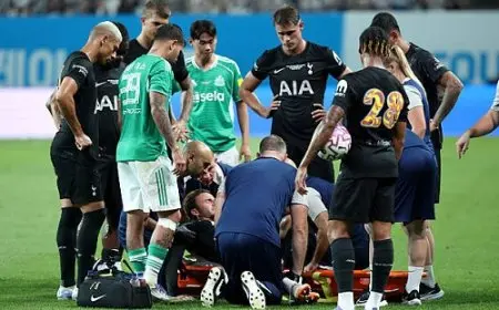 مدرب توتنهام: إصابة جيمس ماديسون تبدو سيئة