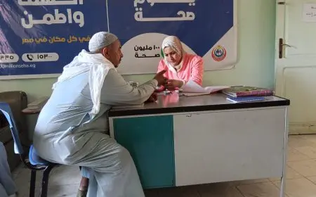 حملة «100 يوم صحة» تقدم 28 مليونًا و901 ألف خدمة طبية مجانية خلال 19 يومًا