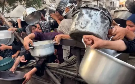 شهداء الجوع في غزة.. تسجيل 5 وفيات جديدة بسبب المجاعة والإجمالي يرتفع إلى 180