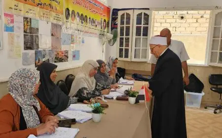 شوقي علام يدلي بصوته في انتخابات مجلس الشيوخ.. ويؤكد: المشاركة واجب وطني