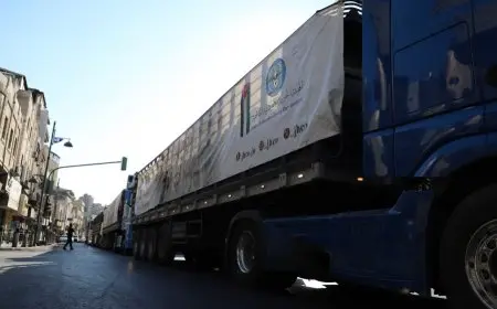 الأردن يرسل 38 شاحنة مساعدات جديدة إلى غزة