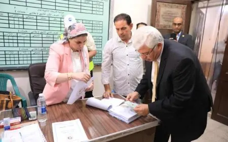 وزير التعليم العالي يدلي بصوته في انتخابات الشيوخ 2025: المشاركة حق دستوري وواجب وطني