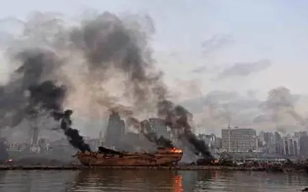 لبنان يحيي الذكرى الخامسة لانفجار مرفأ بيروت |فيديو-صور