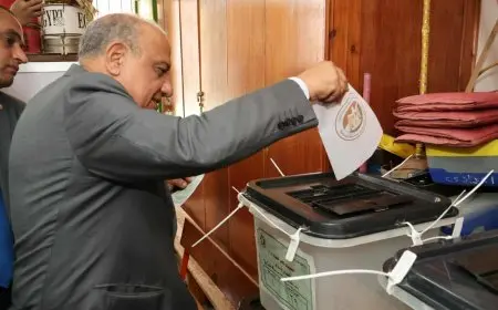 وزير الكهرباء يدلي بصوته في انتخابات مجلس الشيوخ: المشاركة واجب وطني وحق دستوري علينا كمواطنين الحرص عليه