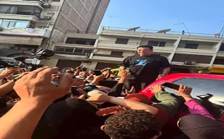 بالصور.. سعد الصغير يدلي بصوته في انتخابات مجلس الشيوخ 2025