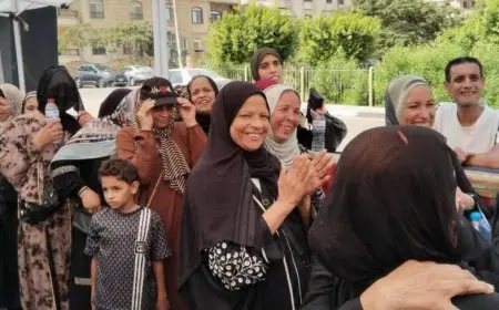 السيدات يتصدرن المشهد في لجان انتخابات الشيوخ بالمقطم