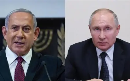 للمرة الثانية خلال أيام.. نتنياهو وبوتين يجريان اتصالا هاتفيا