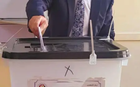 أمين عام مجلس الشيوخ يدلي بصوته في انتخابات 2025: الانتخابات تتم في جو ديمقراطي