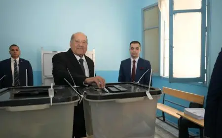 رئيس مجلس الشيوخ يُدلي بصوته في انتخابات 2025