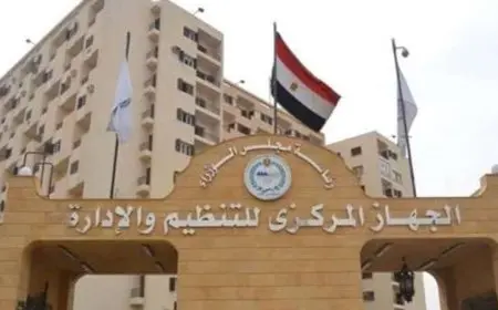 التنظيم والإدارة يُعلن عن مسابقة لشغل 11 وظيفة فني وسائق بالهيئة العامة لتعاونيات البناء والإسكان