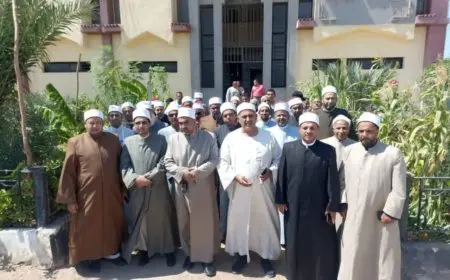 أئمة أوقاف جنوب سيناء يدلون بأصواتهم في انتخابات مجلس الشيوخ