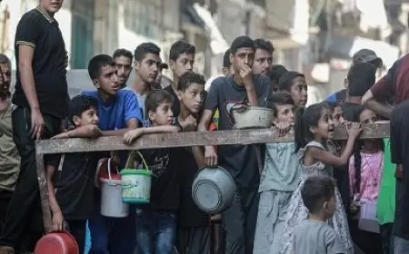 استشهاد وإصابة عشرات الفلسطينيين أثناء محاولة الحصول على مساعدات في غزة