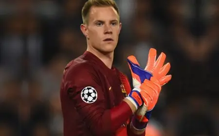 أزمة بين برشلونة وتير شتيجن وتهديد بفسخ العقد