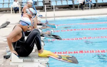 منتخب السباحة بالزعانف يشارك في دورة الألعاب العالمية بالصين