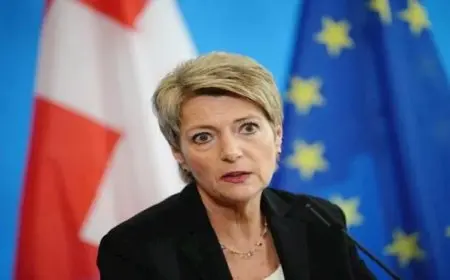 رئيسة سويسرا تزور واشنطن لبحث ملف الرسوم الجمركية