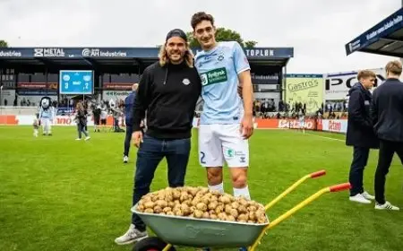 «شوال» من البطاطس مكافأة لاعب المباراة في الدنمارك