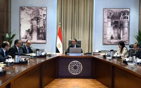 رئيس الوزراء يتابع مع وزير قطاع الأعمال العام الموقف التنفيذي لمشروع تطوير صناعة الغزل والنسيج