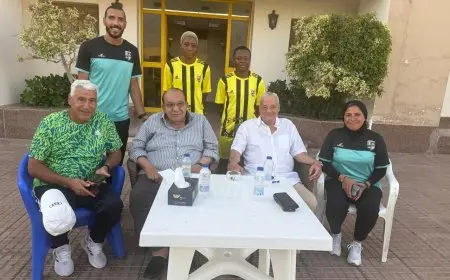 محمد عادل يطمئن على استعدادات سيدات المقاولون العرب للموسم الجديد