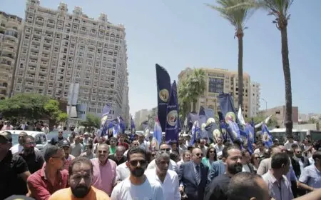 انتخابات مجلس الشيوخ.. مسيرة لحزب حماة الوطن لحشد الناخبين في الإسكندرية