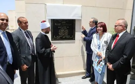 وزير الأوقاف يفتتح مسجد مجلس النواب ومقرات هيئة البريد والشهر العقاري بالعاصمة الإدارية الجديدة